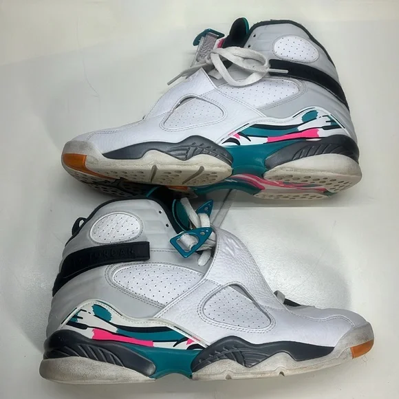 NIKE Air Jordan 8 Retro South Beach - Picture 5 of 13